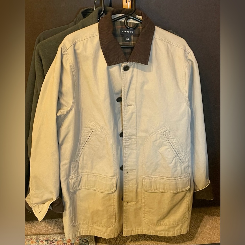 Lands End Ranch Coat. Size Large